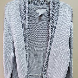 Nine West Silver Gray Shrug